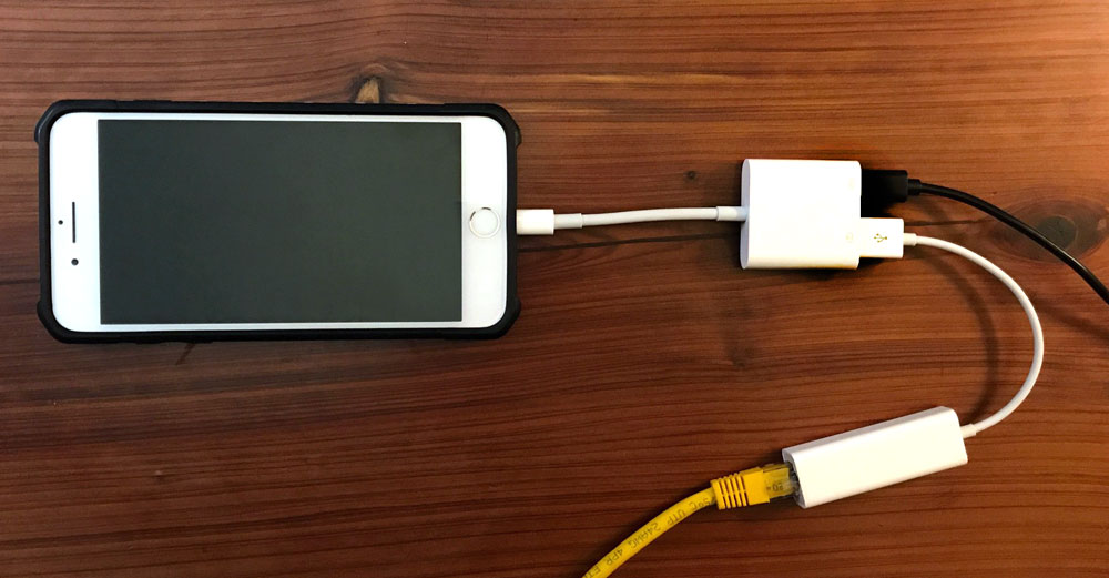 Powered network adapter Powered network adapter