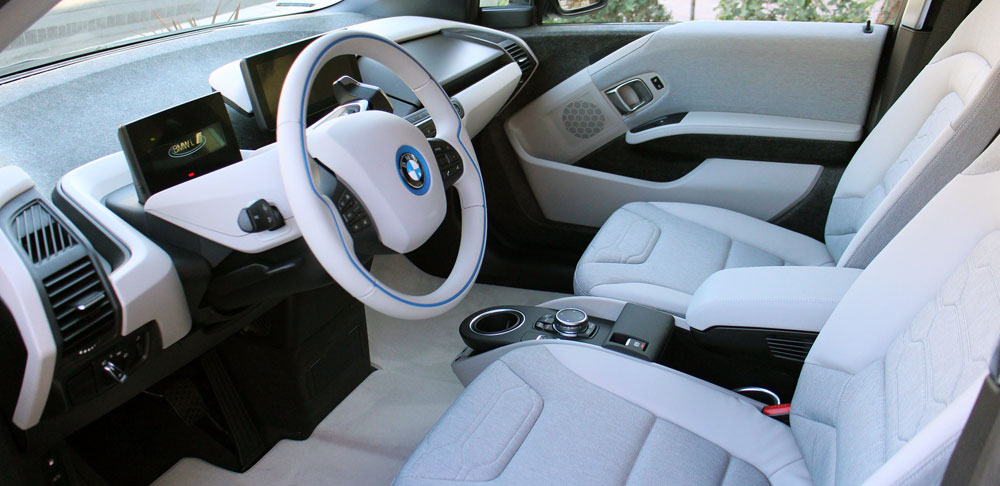 Sgt. Poopers provides full-interior surface disinfection for cars and trucks. Image of a vehicle interior.