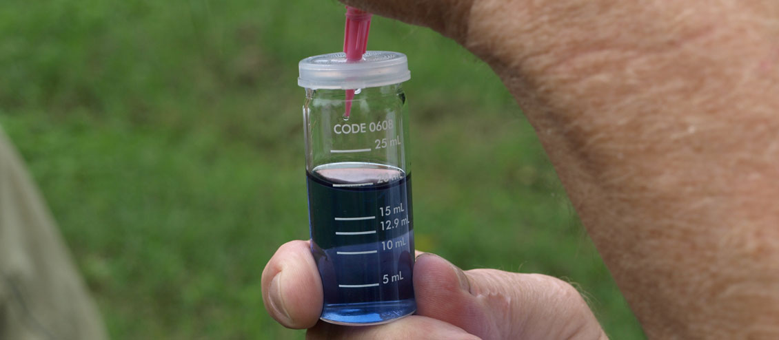 Each water reaction test has to be performed with care. Each water reaction test has to be performed with care.
